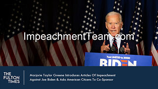Marjorie Taylor Greene Introduces Articles Of Impeachment Against Joe Biden