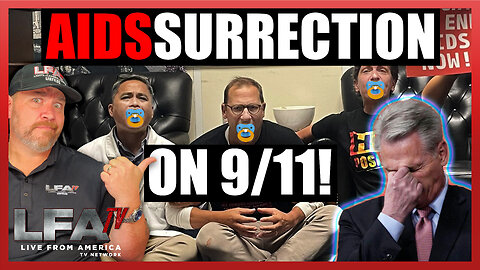 "AIDS"SURRECTION IN DC TODAY! | LIVE FROM AMERICA 9.11.23 5pm