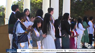 First generation students to attend college honored.