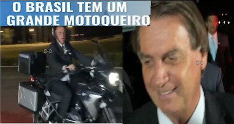 Bolsonaro o Motoqueiro: Morre de Rir, fala das Acusação, Soluço, Manaus | e Fala da Resposta à CPI