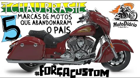 Tchau Brasil: 5 marcas de motos que abandonaram o país