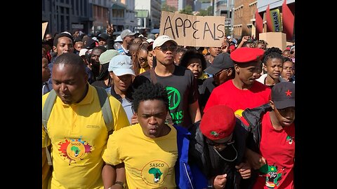 Watch: Watch: Students gathered at CPUT to embark on their March to Parliament.