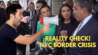 AOC and Her Democrat Colleagues Face the Music in NYC Border Crisis