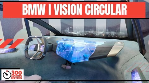 BMW I VISION CIRCULAR is looking ahead to a compact car for the year 2040 INTERIOR