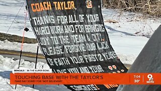Bengals fans say sorry for 'not believing' in Zac Taylor