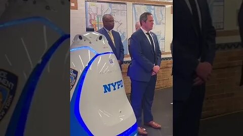 Real life 'Robocop': NYC Mayor Eric Adams introduces "K5" robot to help combat crime