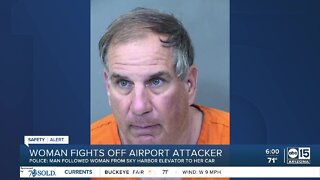 Woman fights off attacker at Sky Harbor