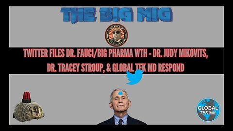 THE BIG MIG W/ SPECIAL GUESTS DR.JUDY MIKOVITS, DR. TRACEY STROUP, & GLOBALTEK MD RESPOND