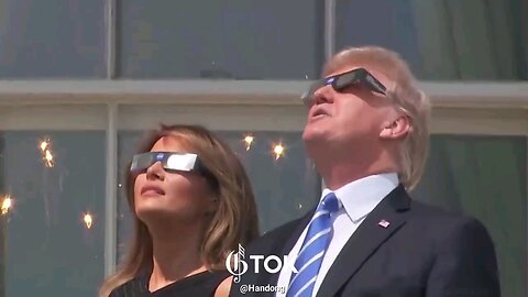 Trump and Melania see FJB Eclipse