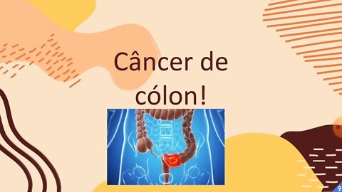 🚽Tumor/câncer de cólon, entenda o que provoca