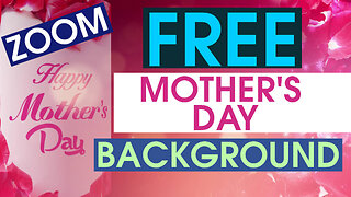 Expressive Animation for Mom: I Love You - Mother's Day Free Background Tribute