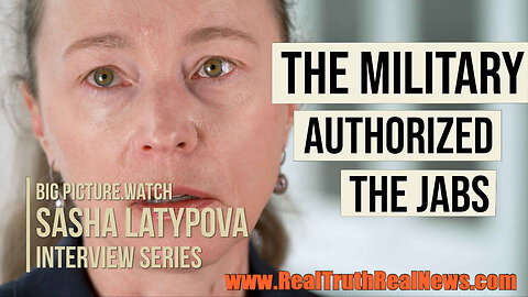 💥💉 BOMBSHELL Documentary! Sasha Latypova - "The Military Authorized the Jabs"