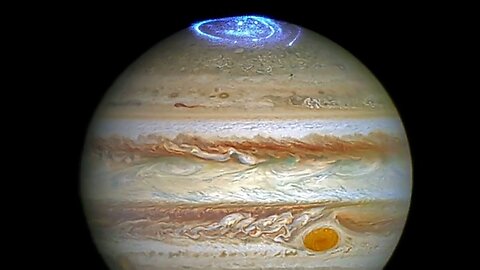 100% PROOF NASA'S HUBBLE 2016 IMAGE OF JUPITER'S AURORAS ARE FAKE‼️