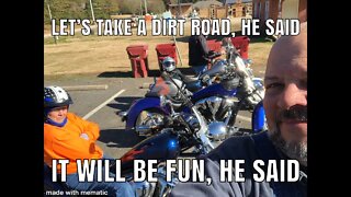 East Texas motorcycle ride