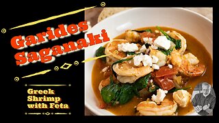 Garides Saganaki - Greek Shrimp with Feta and Tomatoes | Chef Terry