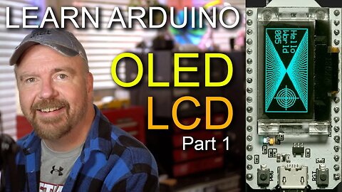 02-Learn Arduino Tutorial Project - LCD and OLED Text - How to Draw - SPI & I2C