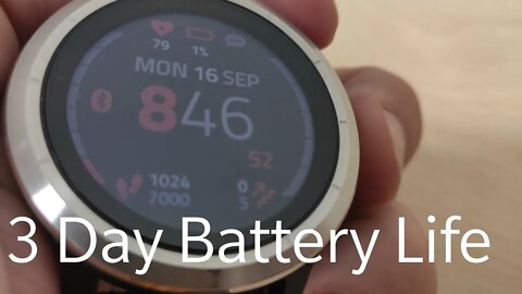 Garmin vivoactive 3 - Three Day Battery Life...