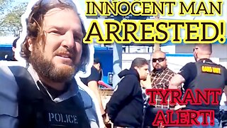 POLICE RETALIATE ON LAWYER FOR FILMING!! INNOCENT MAN ARRESTED BY GANG UNIT! The horrors of America!