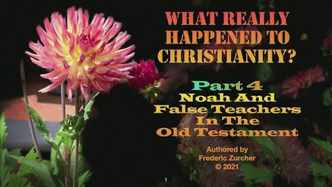 Fred Zurcher On What Really Happened To Christianity pt4 of series