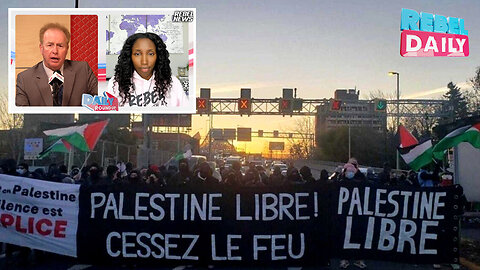 Anti-Israel protesters block Montreal's largest commuter bridge