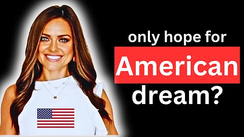 Natalie Brunell: American Dream's ONLY hope for survival for average person.