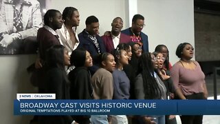 Broadway Casts Visits Historic Venue