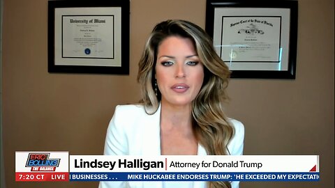 Lindsey Halligan: He's not backing down