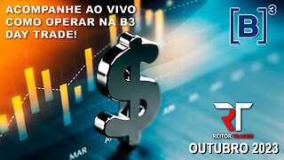 REITOR TRADER ENSINA AO VIVO COMO OPERAR NA B3 E TER SUCESSO NO DAY TRADE!