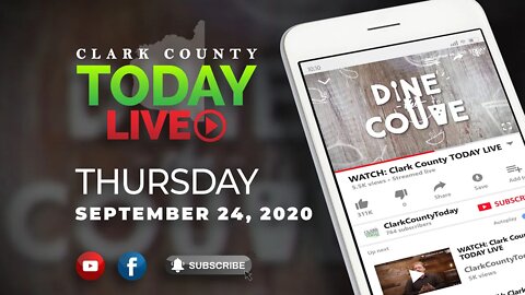 WATCH: Clark County TODAY LIVE • Thursday, September 24, 2020