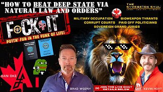 F😂CKIT FRYDAY🇨🇦CanAm🇺🇸 Special! How Kevin Hoyt & Dan Use Law Of War Manual on Corrupt Courts & More