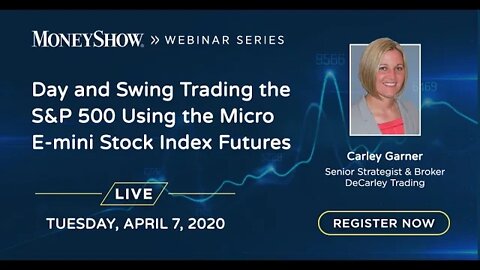 Day and Swing Trading the S&P 500 Using the Micro E mini Stock Index Futures | Carley Garner