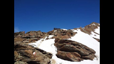 Climbing Monte Vioz (Italian Alps)