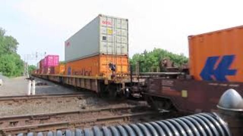 Norfolk Southern 234 Intermodal Train from Marion, Ohio July 24, 2021