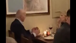 Left-Wing Protesters Mob Joe Biden While at Dinner