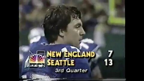1985-11-17 New England Patriots vs Seattle Seahawks