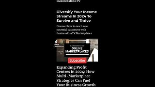 Expanding Profit Centres in 2024: How Multi-Marketplace Strategies Can Fuel Your Business Growth