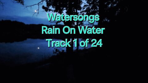 Classical Guitar/Watersongs/Rain On Water/Daniel Hake