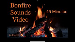 The Most Satisfying 45 Minutes Of Bonfire Sounds