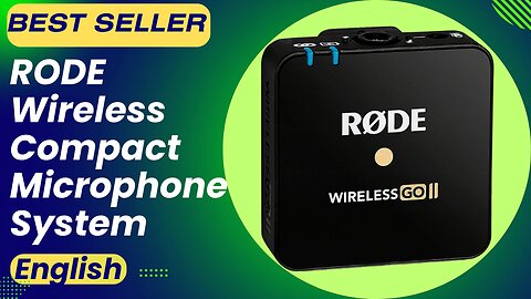 RODE Wireless Compact Microphone System, Best Seller!