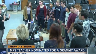 Milwaukee teacher may be nominated for a Grammy Award