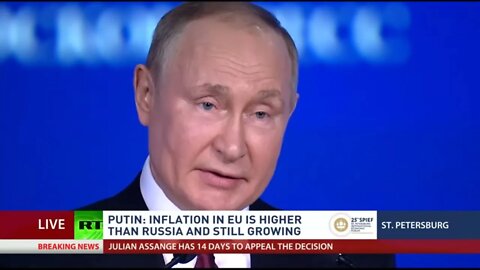 Putin: Western Problems Will Lead To Degradation And A 'Change Of Their Elites'