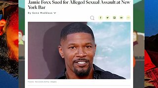 JAMIE FOXX GETS SUED IS IT OVER