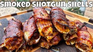 Smoked Shotgun Shells on SNS Grills Kettle | The Internet's Latest Craze
