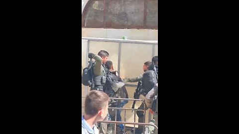 Israeli Forces Beat Two Palestinians