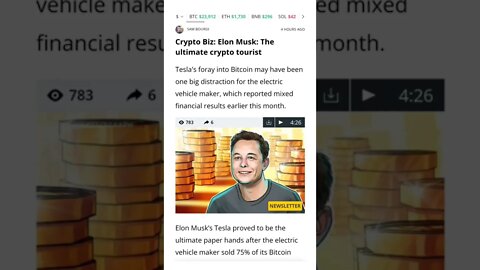 Elon Musk: The Ultimate Crypto Tourist #cryptomash @aantonop @CoinBureau @BitBoyCrypto