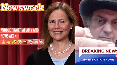 Both Amy Coney Barrett And Newsweek Are Full Of It. 🖕🖕🤔🤪💩🤡📰🗞