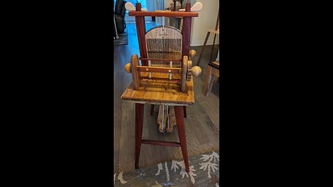 18th Century Two Treadle Tape Loom #12