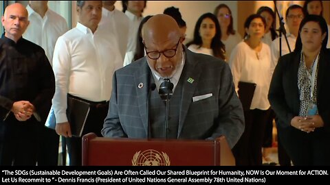 Peace & Security | “NOW Is Our Moment for ACTION. Let Us Recommit a World Where Peace & Security Are A Reality for All.” - (9/13/2013) Dennis Francis (President of 78th U.N. General Assembly 78th) + 1st Thessalonians Chapter 5