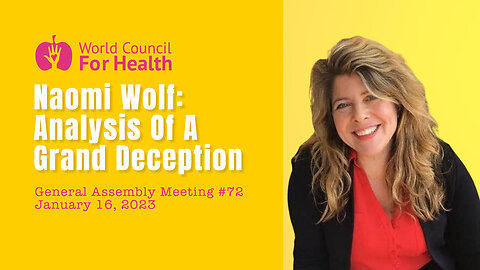 Naomi Wolf: Analysis Of A Grand Deception