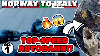 Norway to Italy on Motorcycle! LET'S GO! 🔥🔥 Episode 1